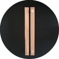 Back to back cover buttons